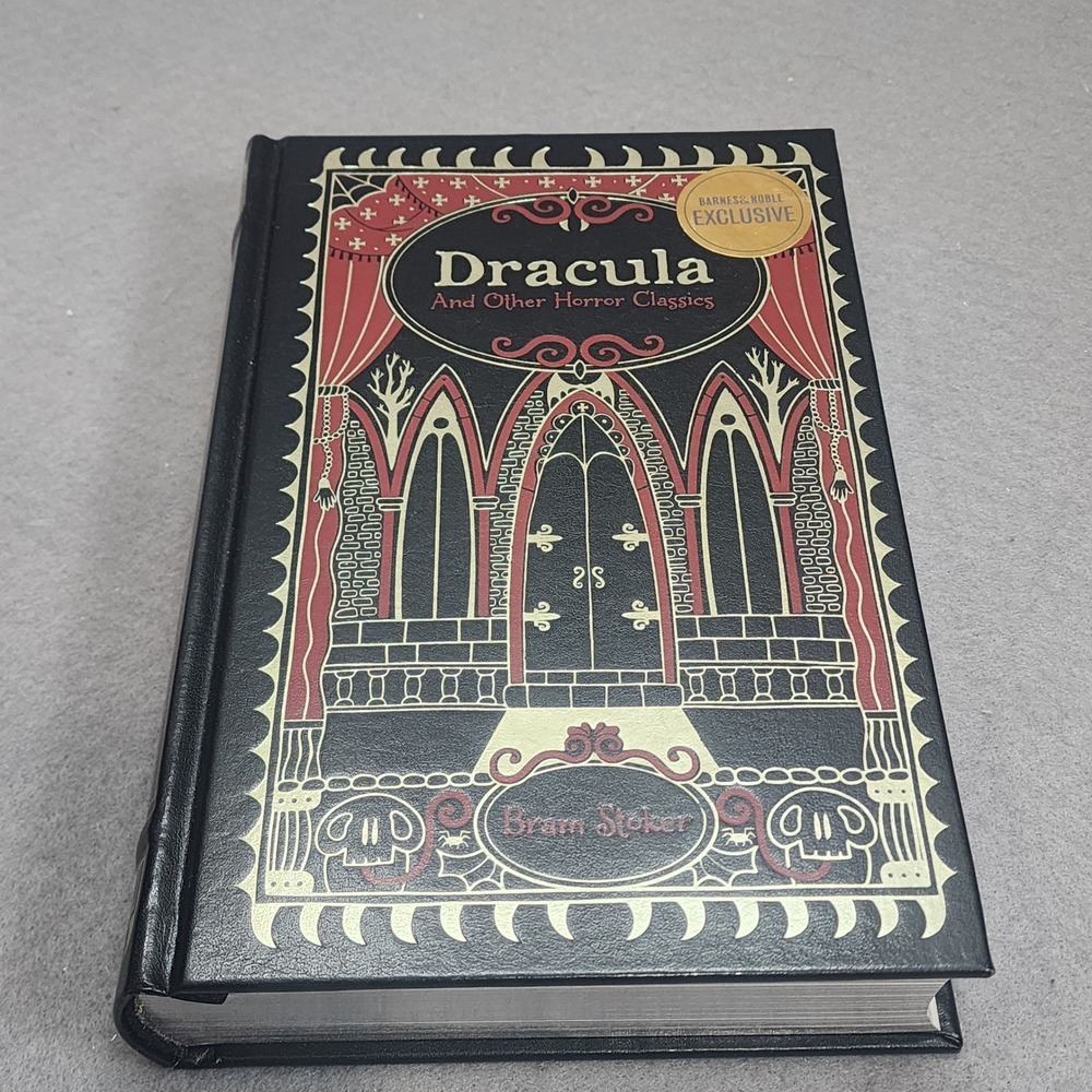 Barnes & Noble Dracula and Other Horror Classics‎ Bram Stoker Leatherbound Black
